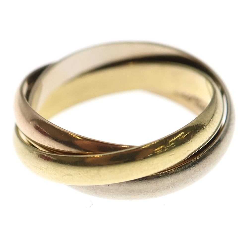 Cartier(カルティエ) トリニティ リング YG×PG×WG 750 #48 指輪