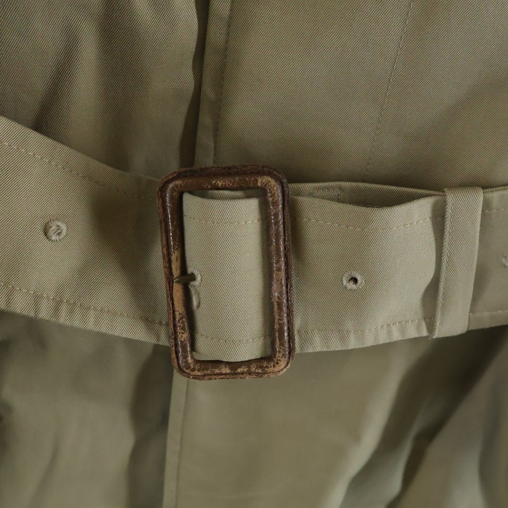 Acuascutum(アクアスキュータム) チェックライニングトレンチコート ベージュ