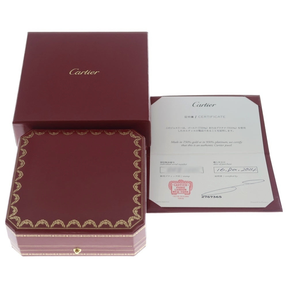 Cartier(カルティエ) ダムールLM 1Pダイヤ ネックレス K18WG レディース