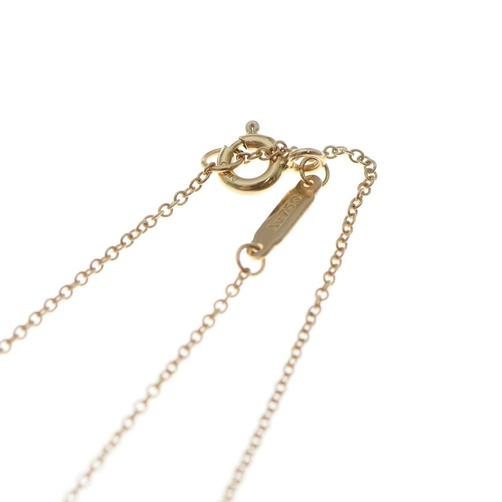 TIFFANY & Co.(ティファニー) Tスマイル ミニ ネックレス ペンダント チェーン ゴールド Au750PG