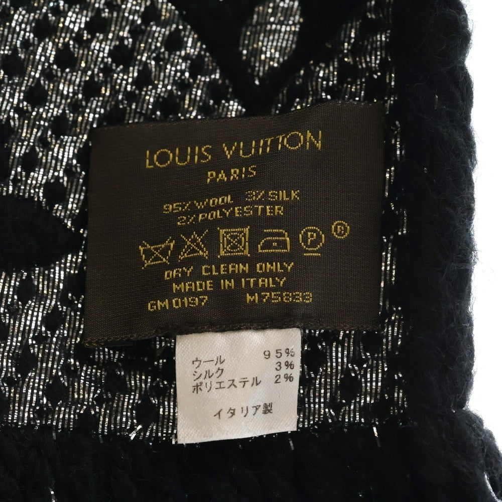 LOUIS VUITTON(ルイヴィトン) エシャルプロゴマニアシャイン マフラー M75833