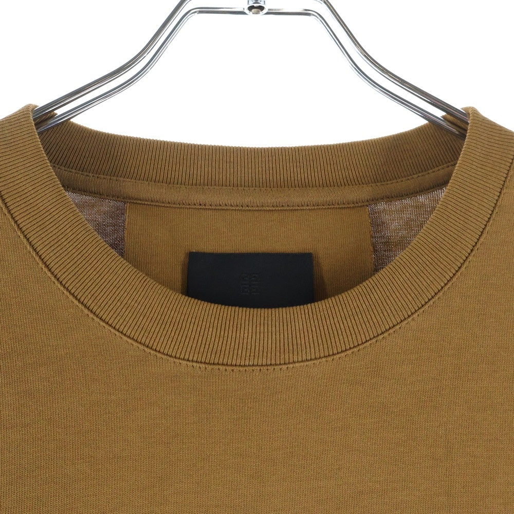 GIVENCHY(ジバンシィ) レイヤード メッシュ 迷彩 カモフラ柄 クルーネック 長袖Tシャツ ブラウン BMK71K73YGS