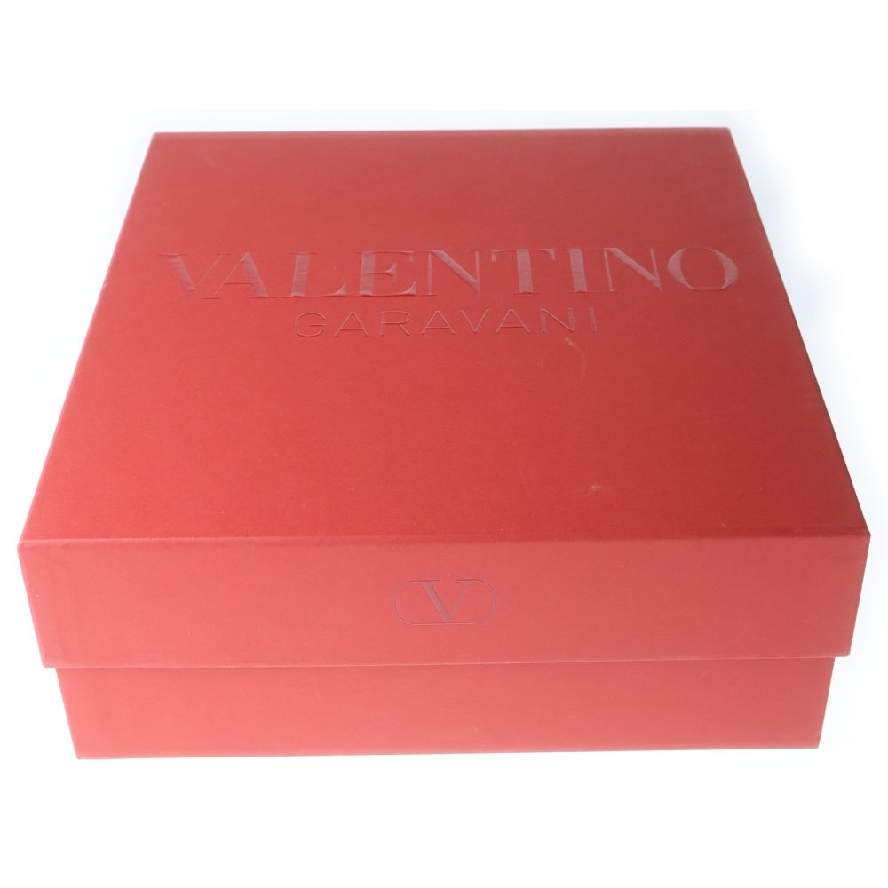 VALENTINO(ヴァレンティノ) ロックスタッズ レザー ウェッジソール ヒール ストラップ サンダル ライトベージュ レディース