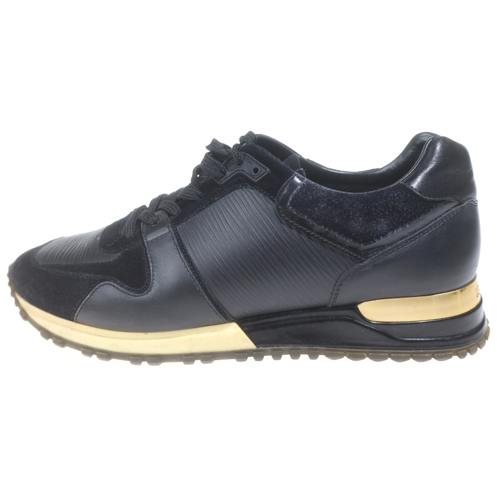 LOUIS VUITTON(ルイヴィトン) ダミエ レザー レースアップ ローカットシューズ スニーカー ブラック レディース GO0135
