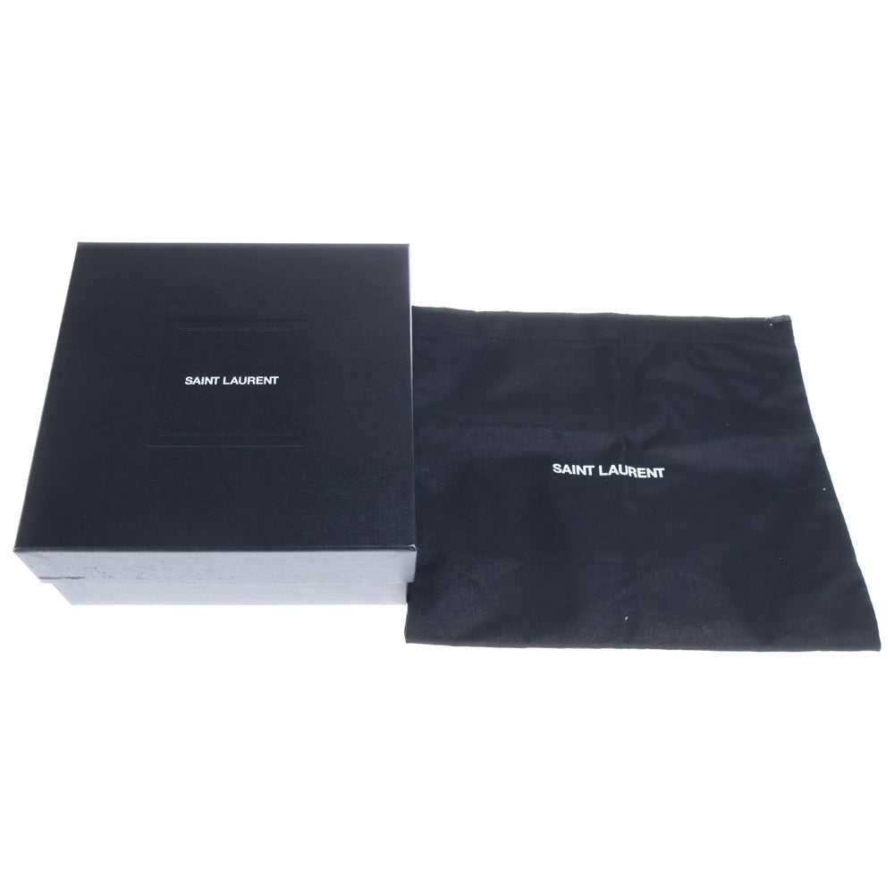 SAINT LAURENT PARIS(サンローランパリ) ノリータ チェーンショルダーバッグ ハンドバッグ ブラック レザー 672738 ゴールド金具 レディース