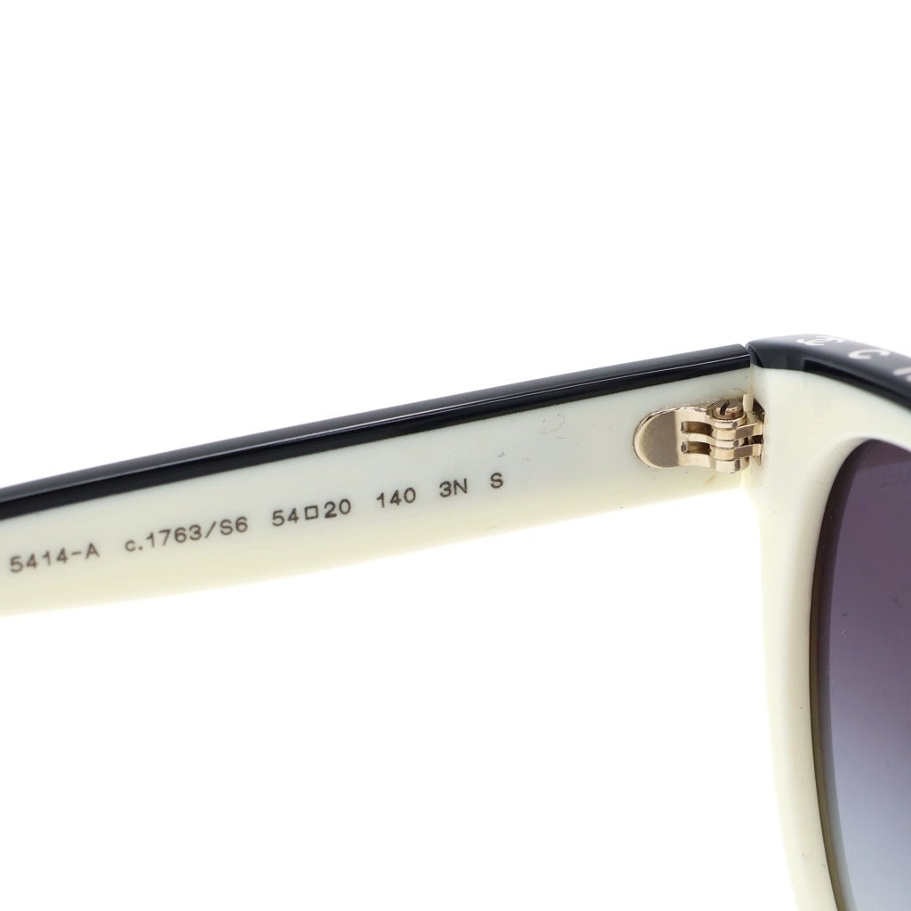 CHANEL(シャネル) バタフライ シェイプ サングラス ココマーク アイウェア ホワイト 5414-A レディース