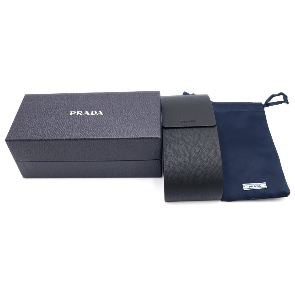 PRADA(プラダ) ロゴ サングラス メガネ 眼鏡 アイウェア ブラウン レディース