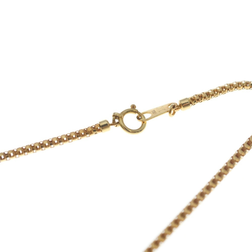 CELINE(セリーヌ) メレダイヤ ネックレス Au750 K18 YG イエローゴールド 0.51ct ペンダント レディース