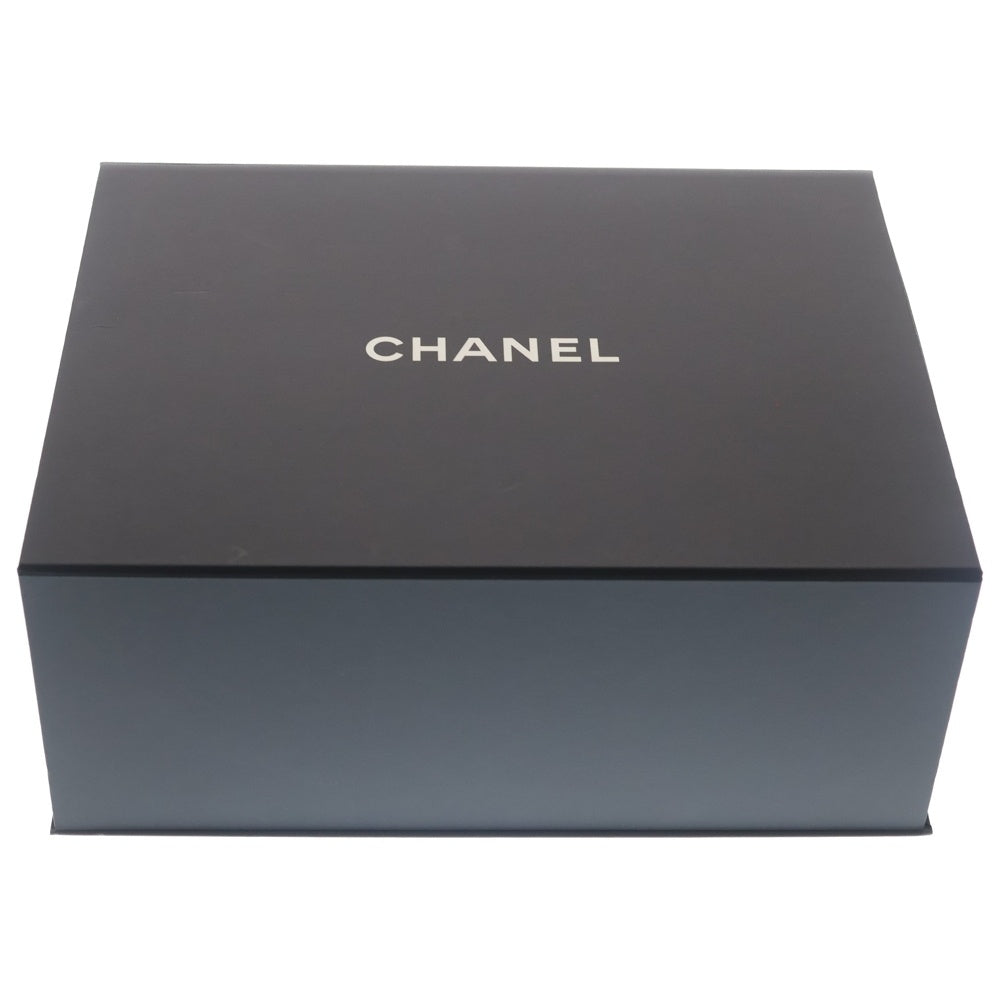 CHANEL(シャネル) シャネル25 スモール キャビアスキン レザー ハンドバッグ ゴールド金具 ホワイト AS5293 プレート レディース