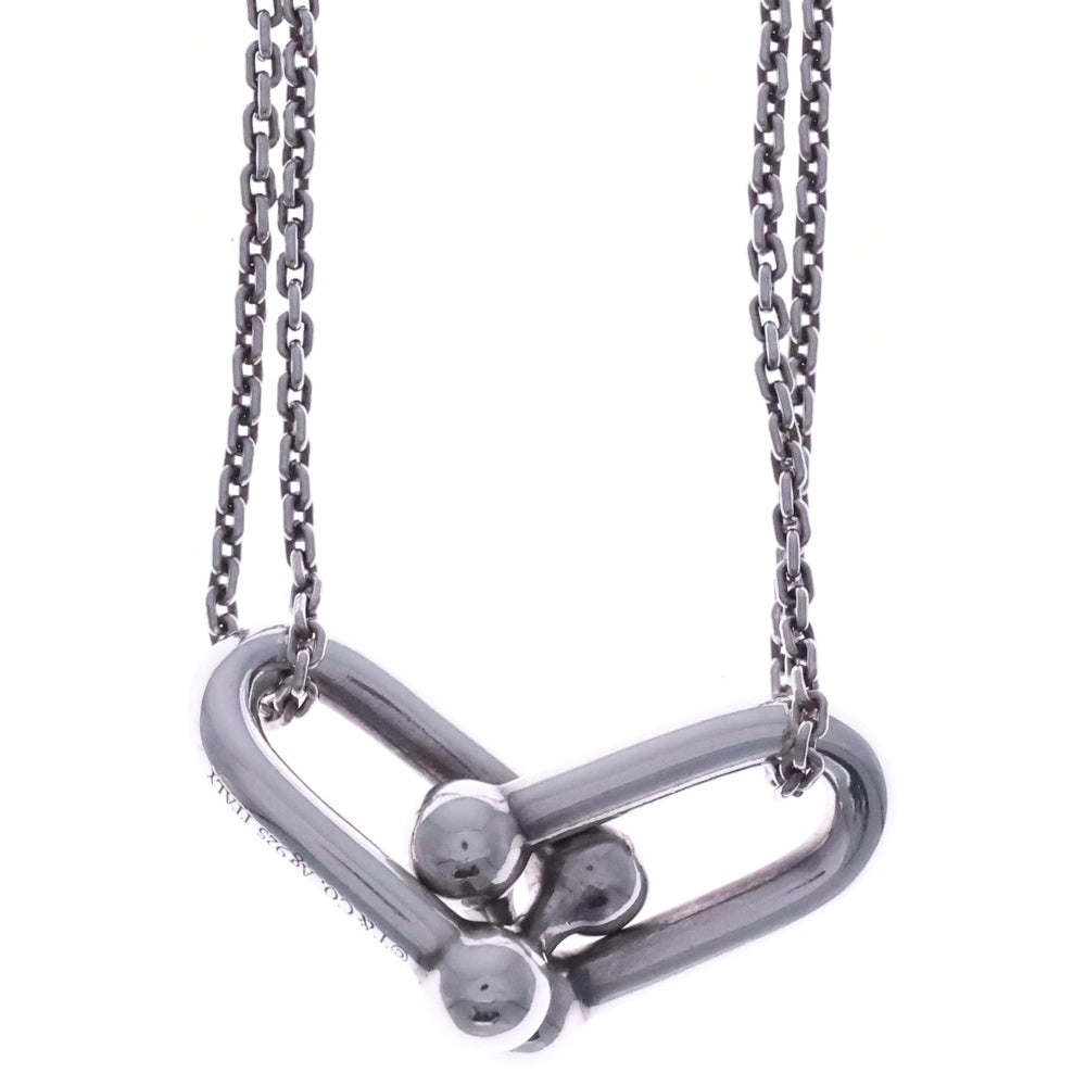 TIFFANY & Co.(ティファニー) ラージ ダブルリンク ネックレス ペンダント チェーン シルバー SV925