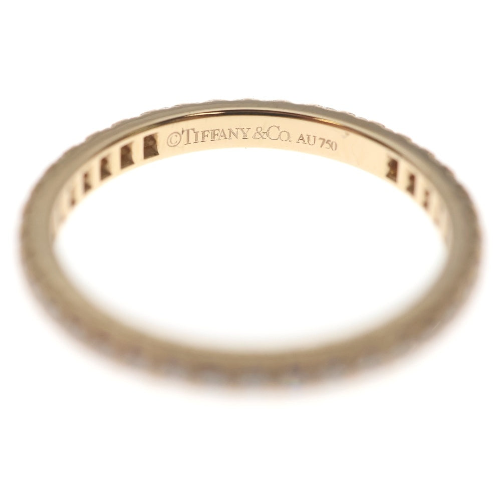 TIFFANY & Co.(ティファニー) フルエタニティ ダイヤ リング ピンクゴールド Au750 1.6g レディース