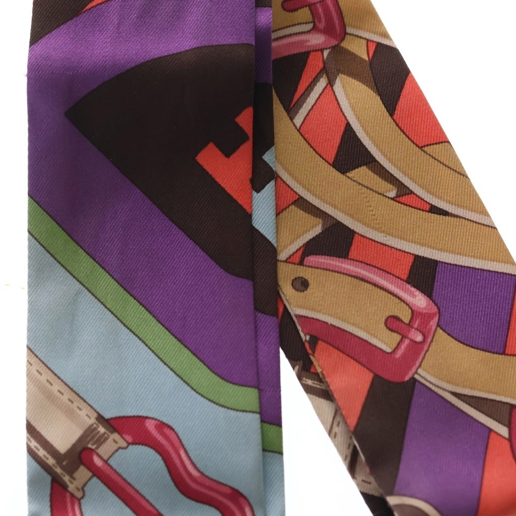 HERMES(エルメス) コーチング シルクスカーフ マルチカラー レディース