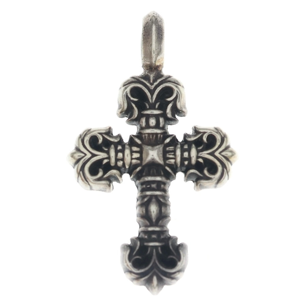 CHROME HEARTS(クロムハーツ) CHARM FILIGREE TINY タイニーフィリグリークロス チャーム ペンダントトップ シルバー 5.5g BCA225