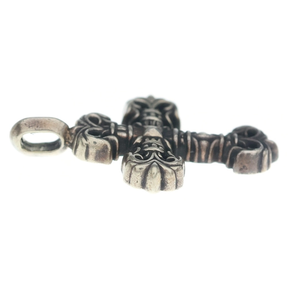 CHROME HEARTS(クロムハーツ) CHARM FILIGREE TINY タイニーフィリグリークロス チャーム ペンダントトップ シルバー 5.5g BCA225