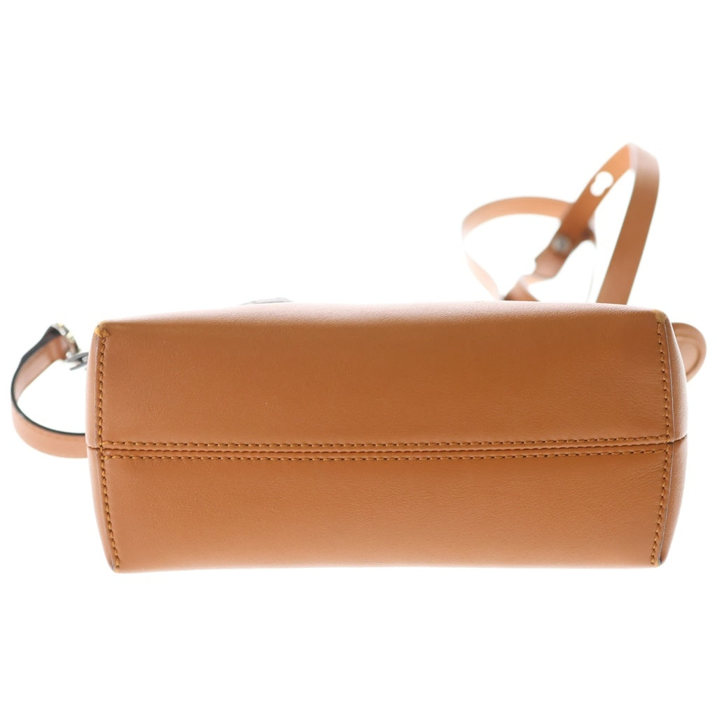 FENDI(フェンディ) バイザウェイ スモール ショルダーバッグ ミニバッグ ブラウン レザー 8BL145 シルバー金具 レディース
