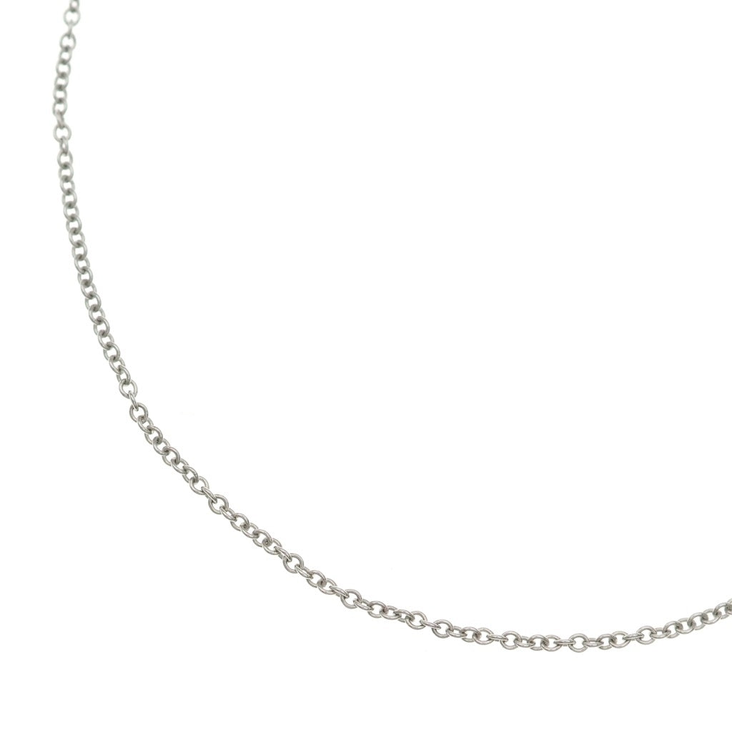 TIFFANY & Co.(ティファニー) ネックレスチェーン ペンダント ホワイトゴールド Au750WG レディース