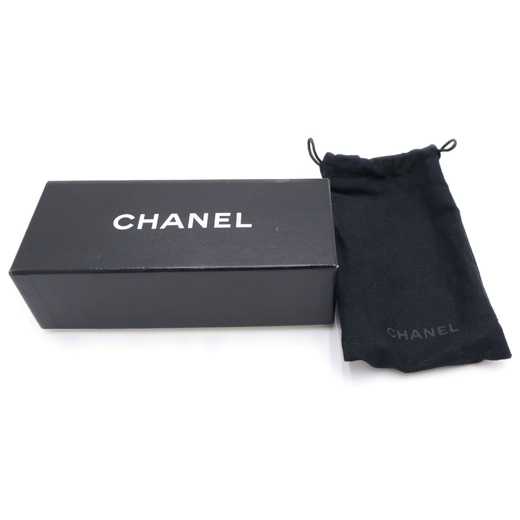CHANEL(シャネル) ラウンドシェイプ サングラス グレージュ カーキレンズ レディース