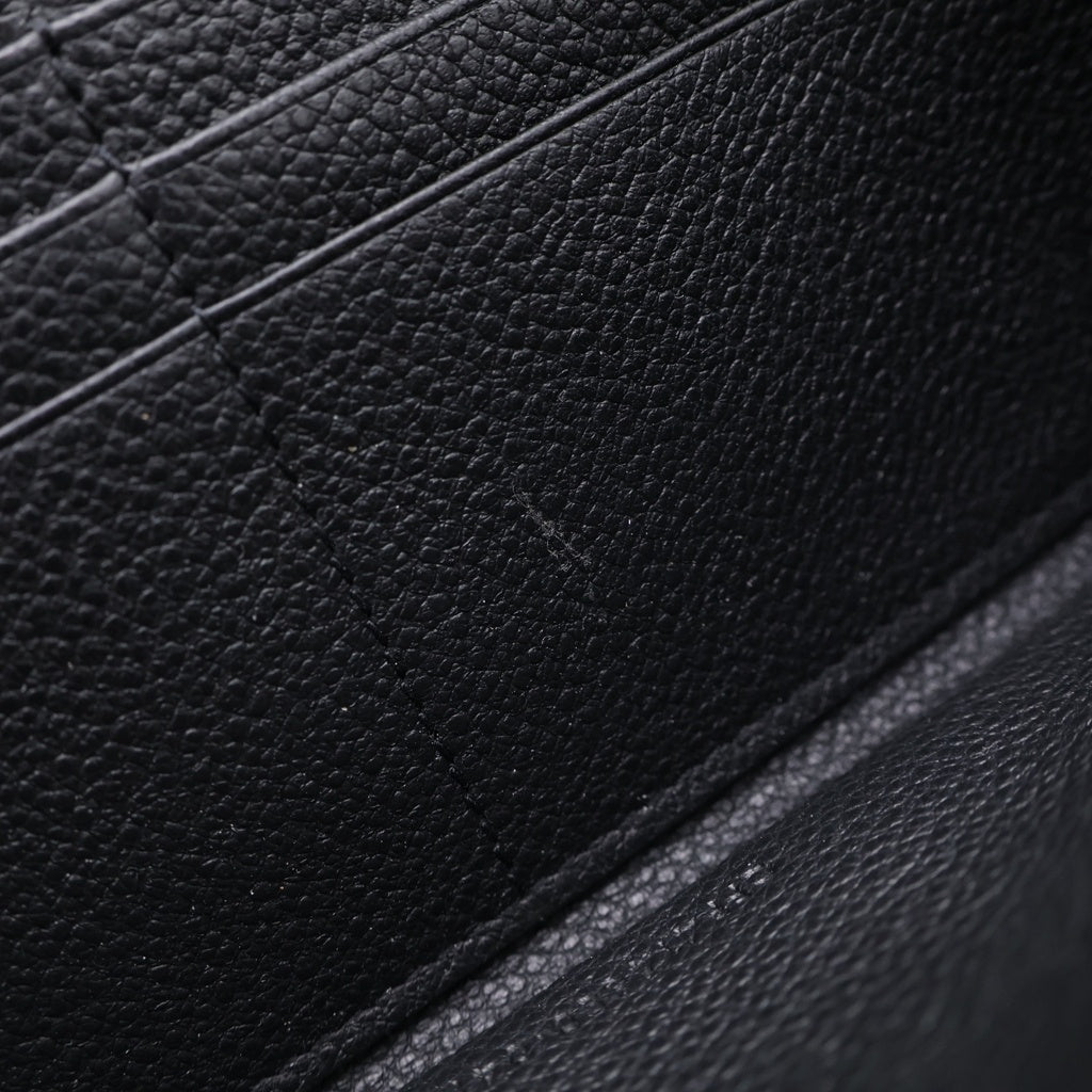 SAINT LAURENT PARIS(サンローランパリ) ラウンドファスナー長財布 ブラック レザー 414680