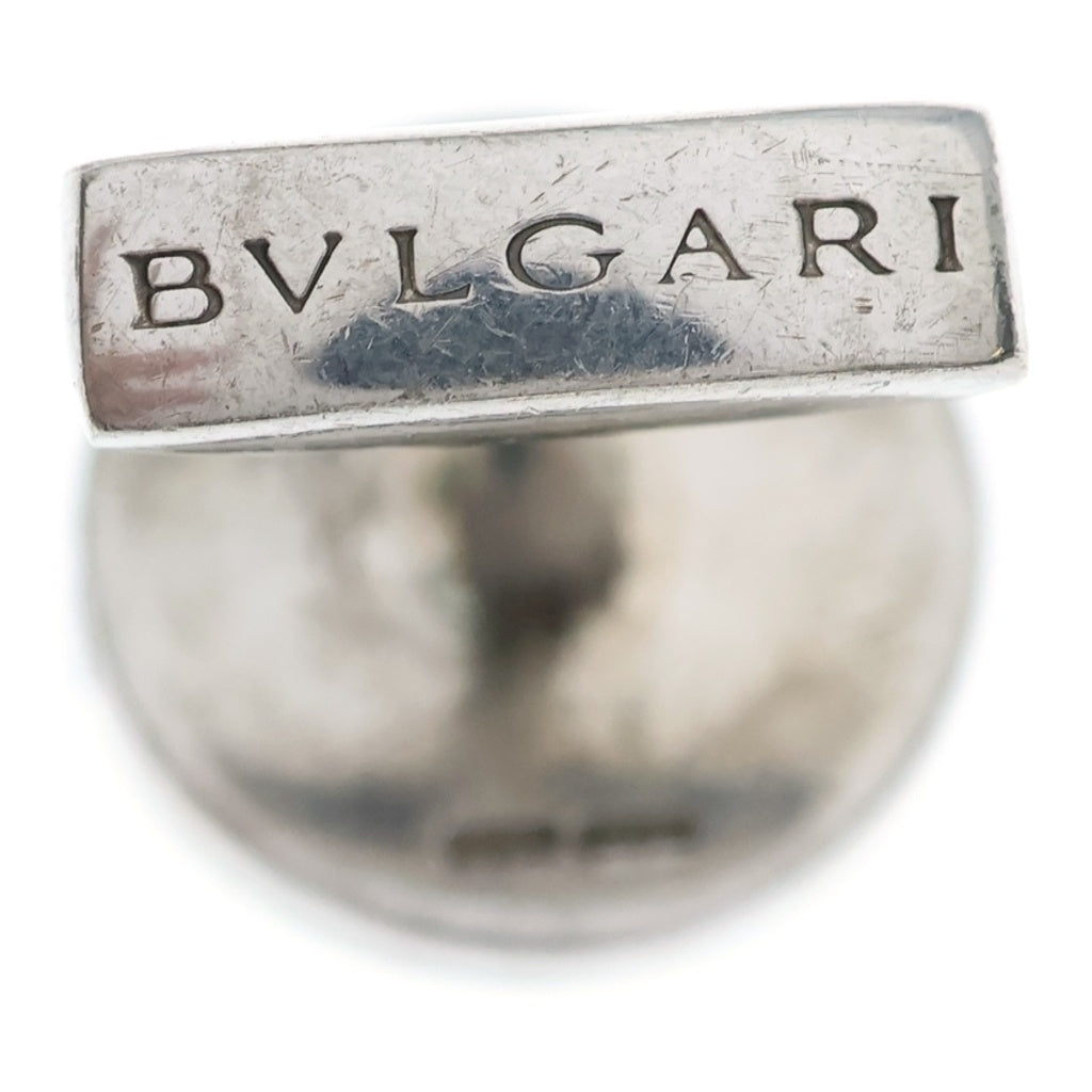 ブルガリ カフス BVLGARI 美 オニキス⁄Ag925スターリングシルバー