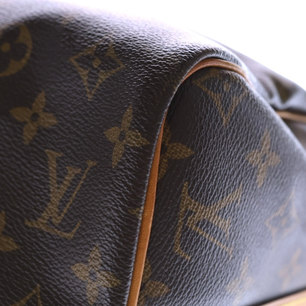 LOUIS VUITTON(ルイヴィトン) モノグラム スピーディバンドリエール30 2WAYバッグ ハンドバッグ ボストンバッグ ショルダーバッグ ブラウン レザー×PVC M41112 ゴールド金具 レディース