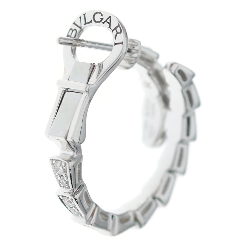 BVLGARI(ブルガリ) セルペンティ ヴァイパー ダイヤ ピアス ホワイトゴールド Au750WG 8.4g レディース
