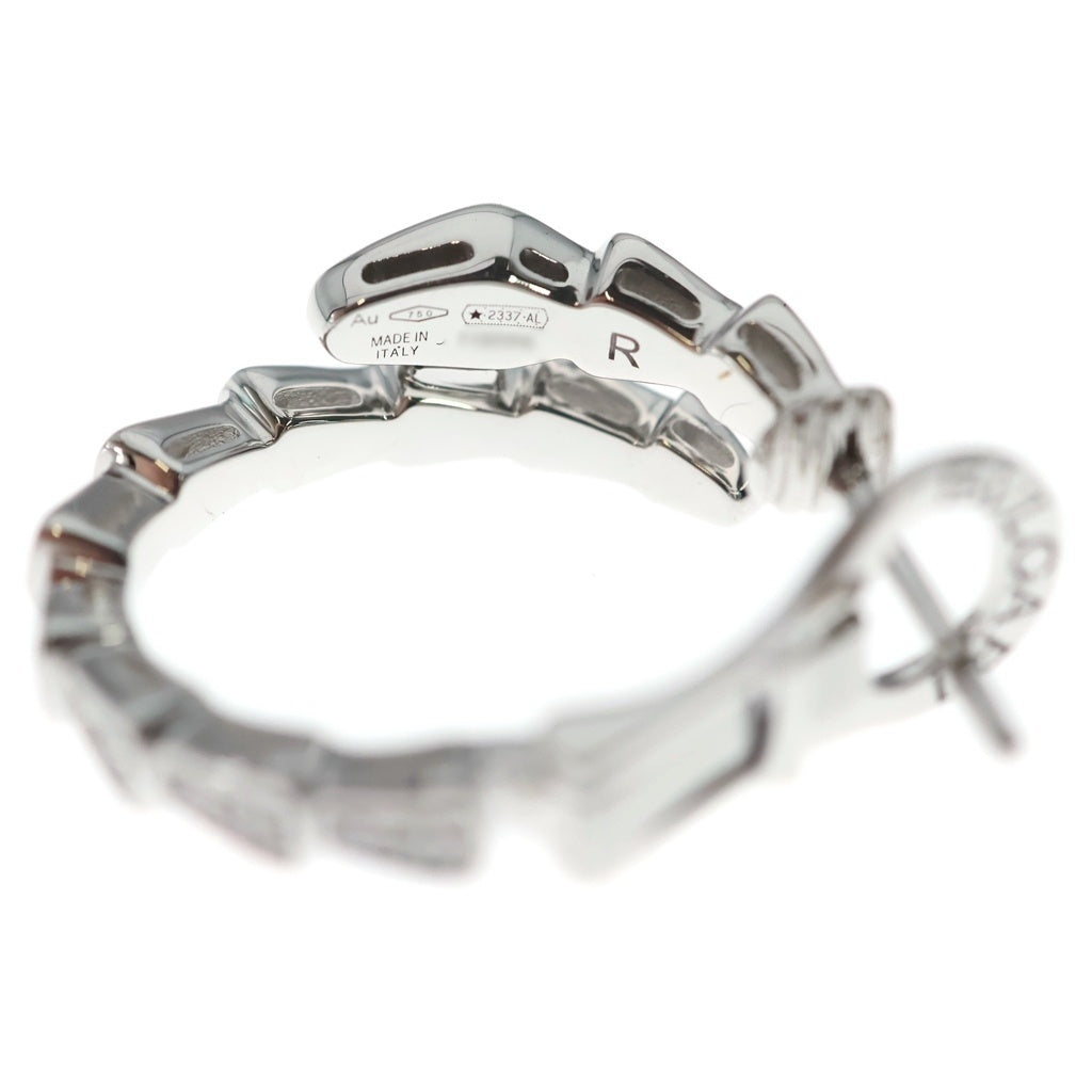 BVLGARI(ブルガリ) セルペンティ ヴァイパー ダイヤ ピアス ホワイトゴールド Au750WG 8.4g レディース