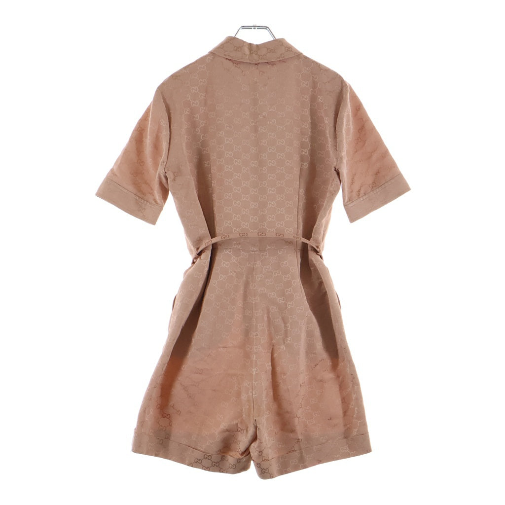 GUCCI(グッチ) オールインワン ピンク シルク #40 691496 レディース