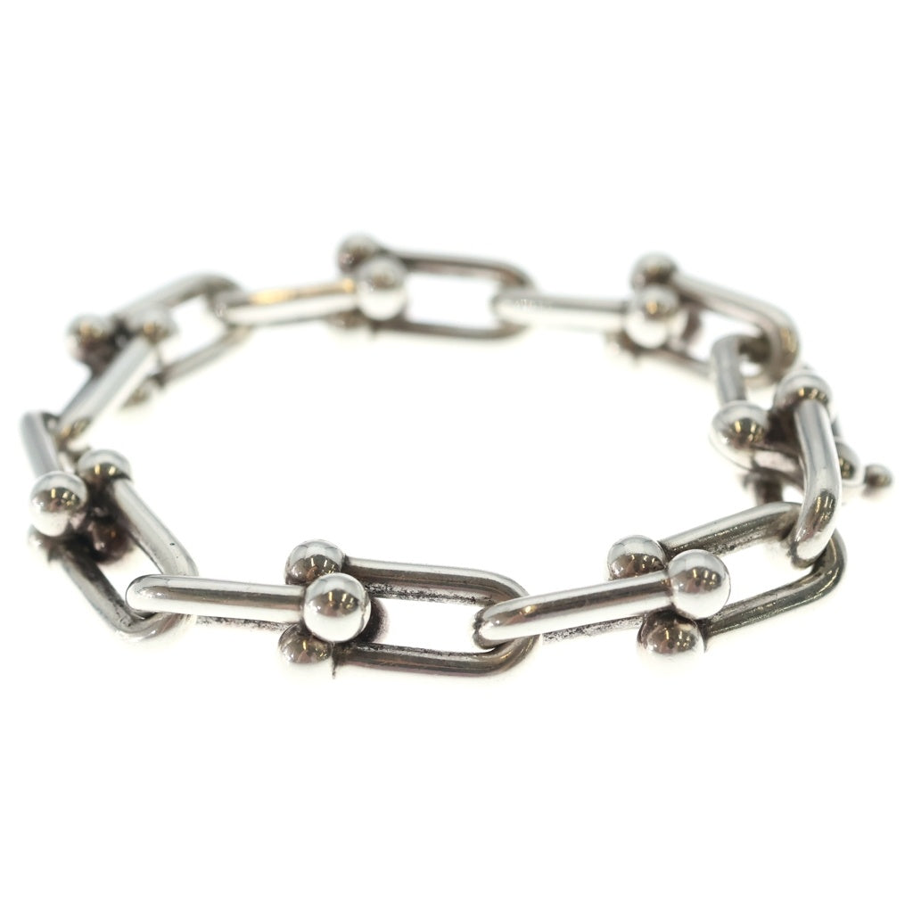 TIFFANY & Co.(ティファニー) ハードウェア ラージリンク ブレスレット シルバー チェーン L 14コマ Ag925 65.7g