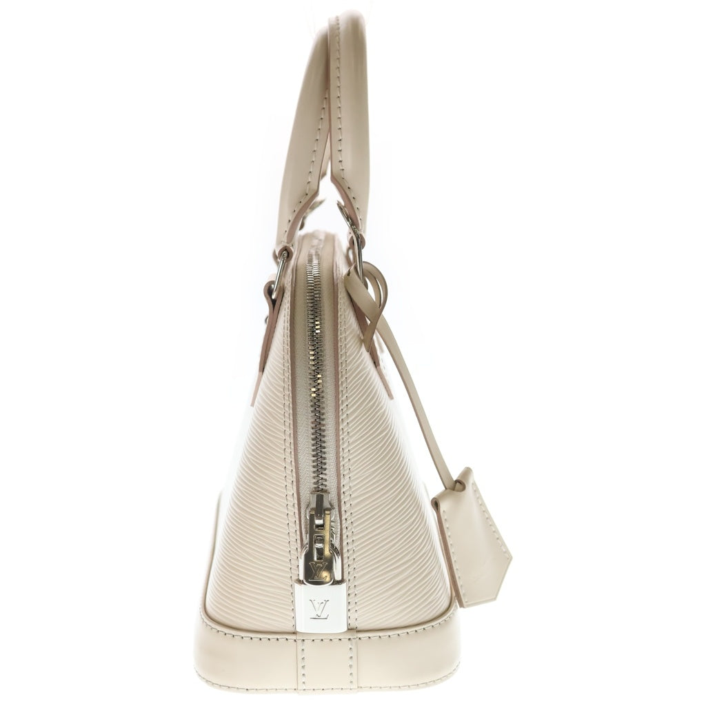 LOUIS VUITTON(ルイヴィトン) エピ アルマBB 2WAYバッグ ハンドバッグ ショルダーバッグ ホワイト レザー M58706 シルバー金具 レディース