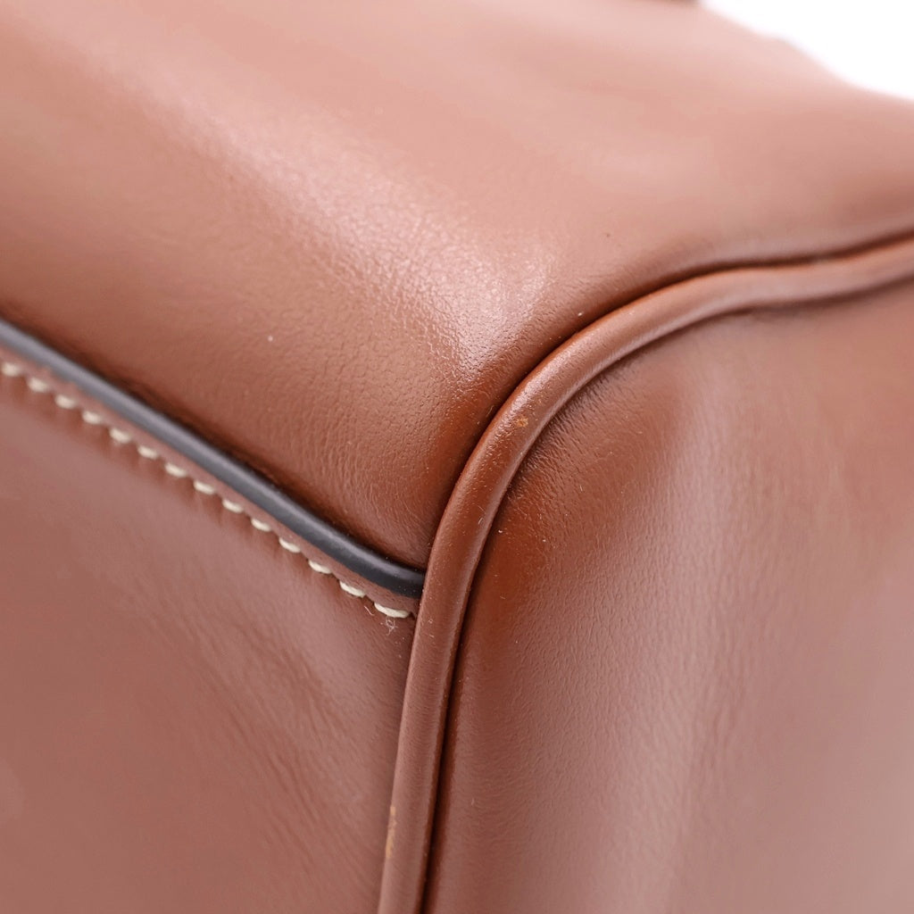 CELINE(セリーヌ) スモール ボストンバッグ ハンドバッグ ブラウン