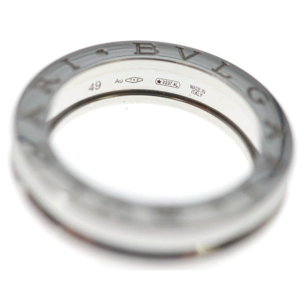 BVLGARI(ブルガリ) ビーゼロワン リング シルバー Au750WG 7.7g #49 レディース