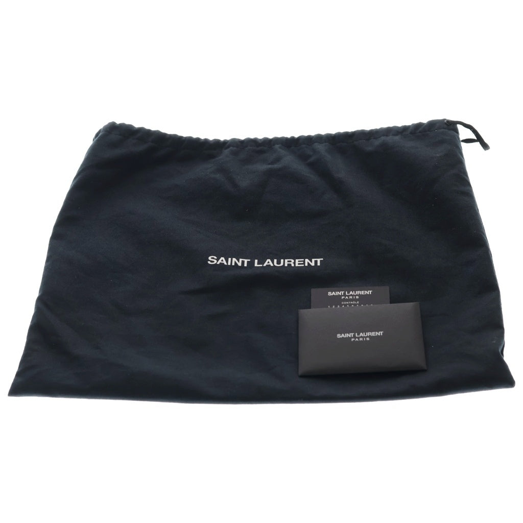 SAINT LAURENT PARIS(サンローランパリ) ルー カメラバッグ ショルダーバッグ フリンジ シェブロン Vステッチ ボルドー レッド レザー 574494 ゴールド金具 レディース