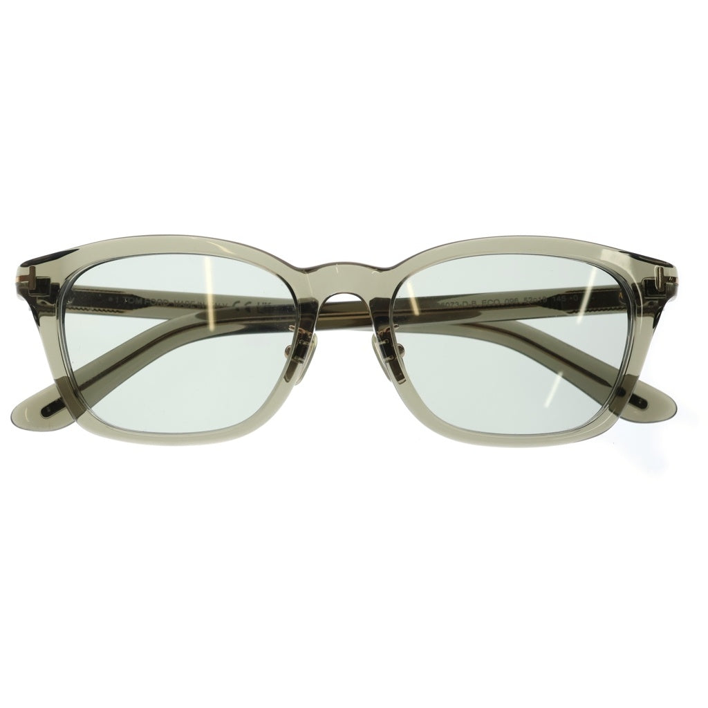 TOM FORD(トムフォード) アジアンフィット ウェリントンフレーム サングラス メガネ TF6073-D-B クリアカーキ