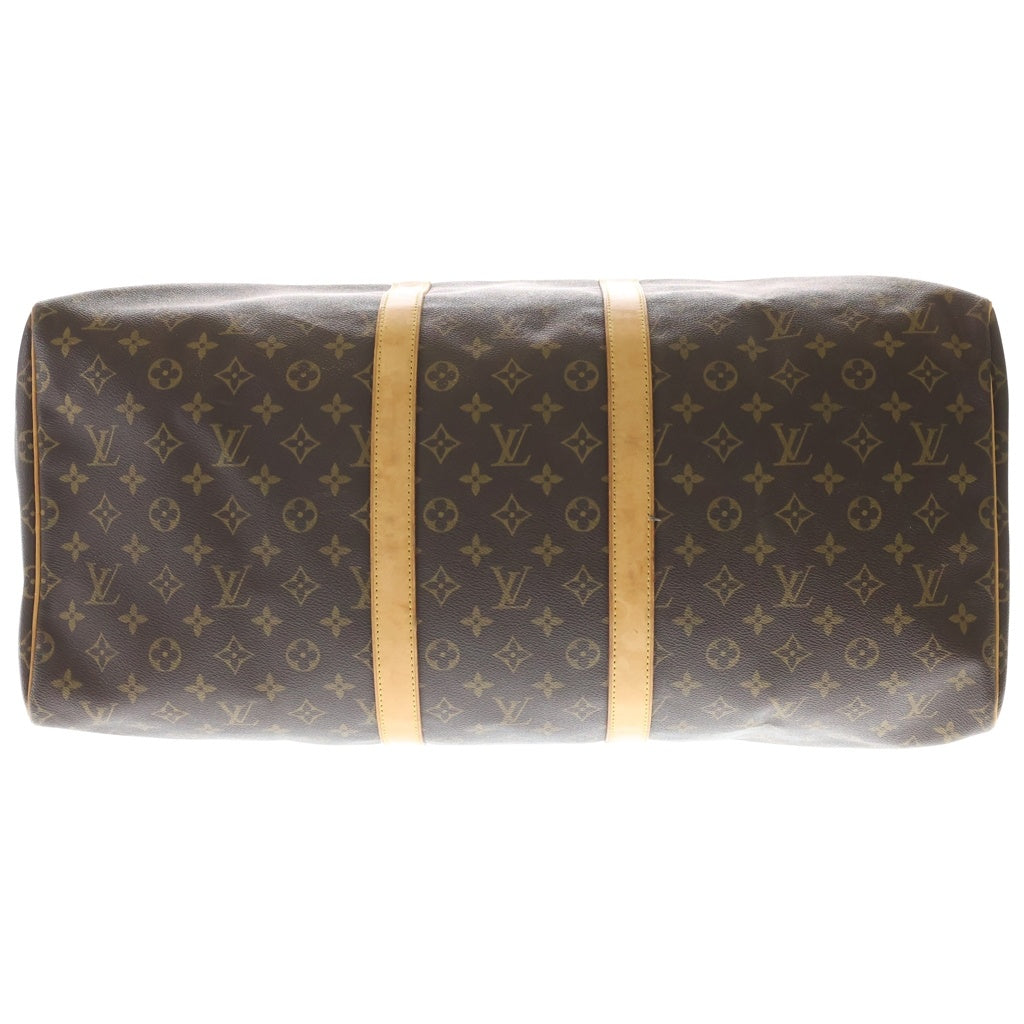 LOUIS VUITTON(ルイヴィトン) キーポル55 モノグラム PVC レザー ボストン バッグ ブラウン M41422 レディース