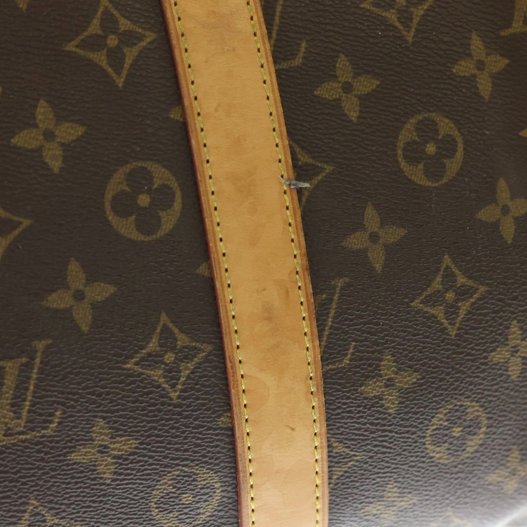 LOUIS VUITTON(ルイヴィトン) キーポル55 モノグラム PVC レザー ボストン バッグ ブラウン M41422 レディース