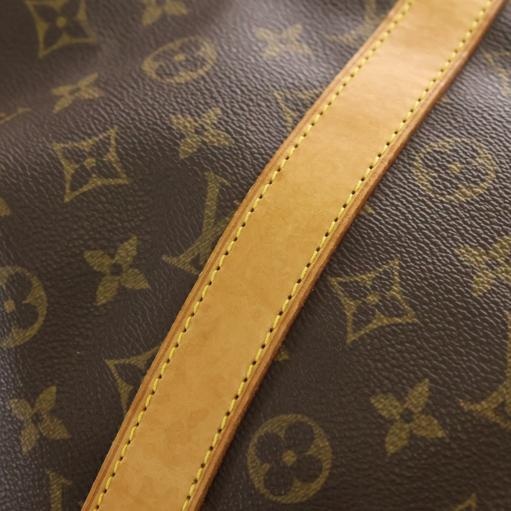 LOUIS VUITTON(ルイヴィトン) キーポル55 モノグラム PVC レザー ボストン バッグ ブラウン M41422 レディース