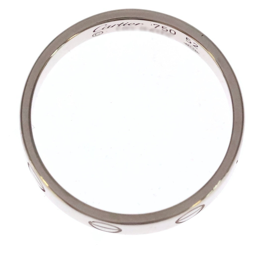 Cartier(カルティエ) ラブ リング ホワイトゴールド 750WG #12 レディース