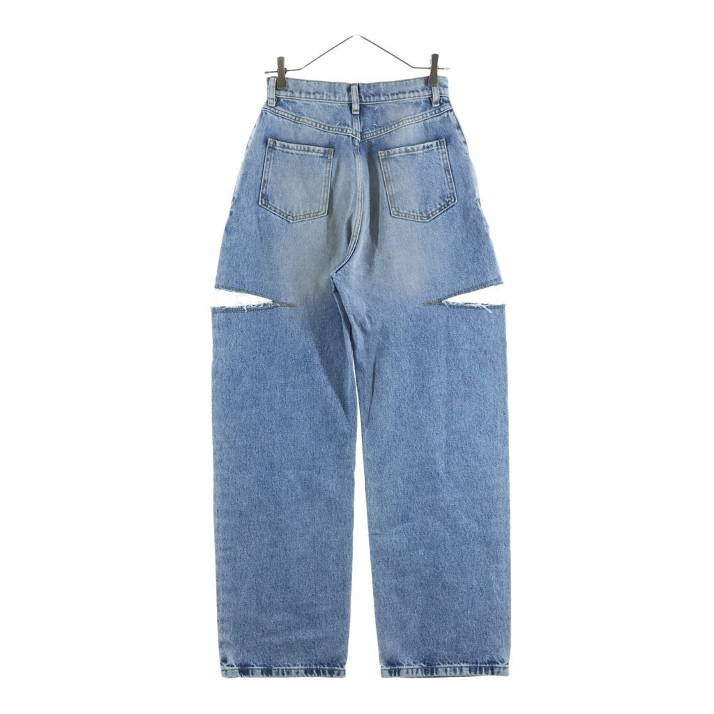 MM6 Maison Margiela(エムエムシックスメゾンマルジェラ) スラッシュディテール デニム インディゴ S51LA0051 レディース