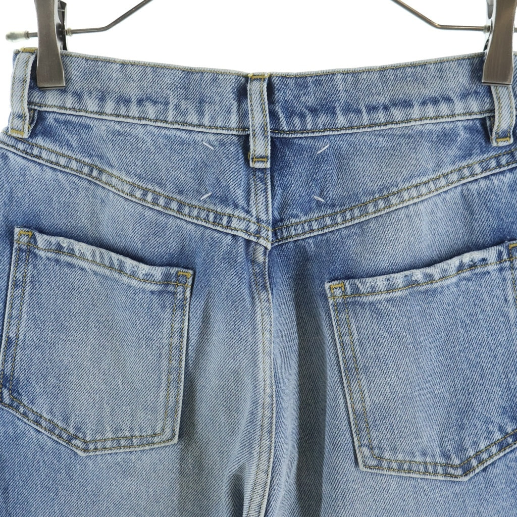 MM6 Maison Margiela(エムエムシックスメゾンマルジェラ) スラッシュディテール デニム インディゴ S51LA0051 レディース