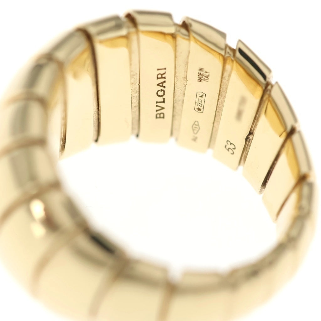 BVLGARI(ブルガリ) トゥボガス リング ゴールド Au750YG #53 レディース