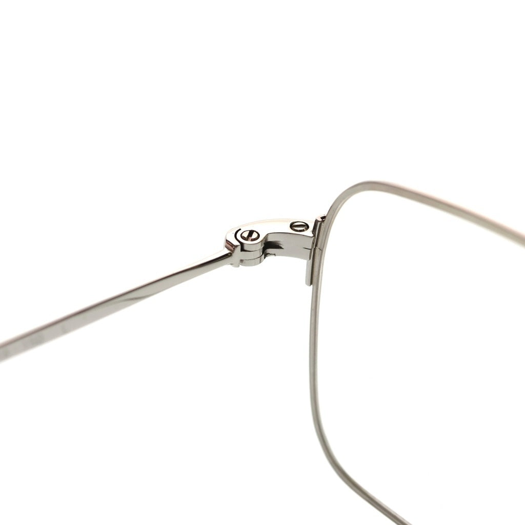 BALENCIAGA(バレンシアガ) Invisible Rectangle サングラス メガネ BB0316S シルバー クリア