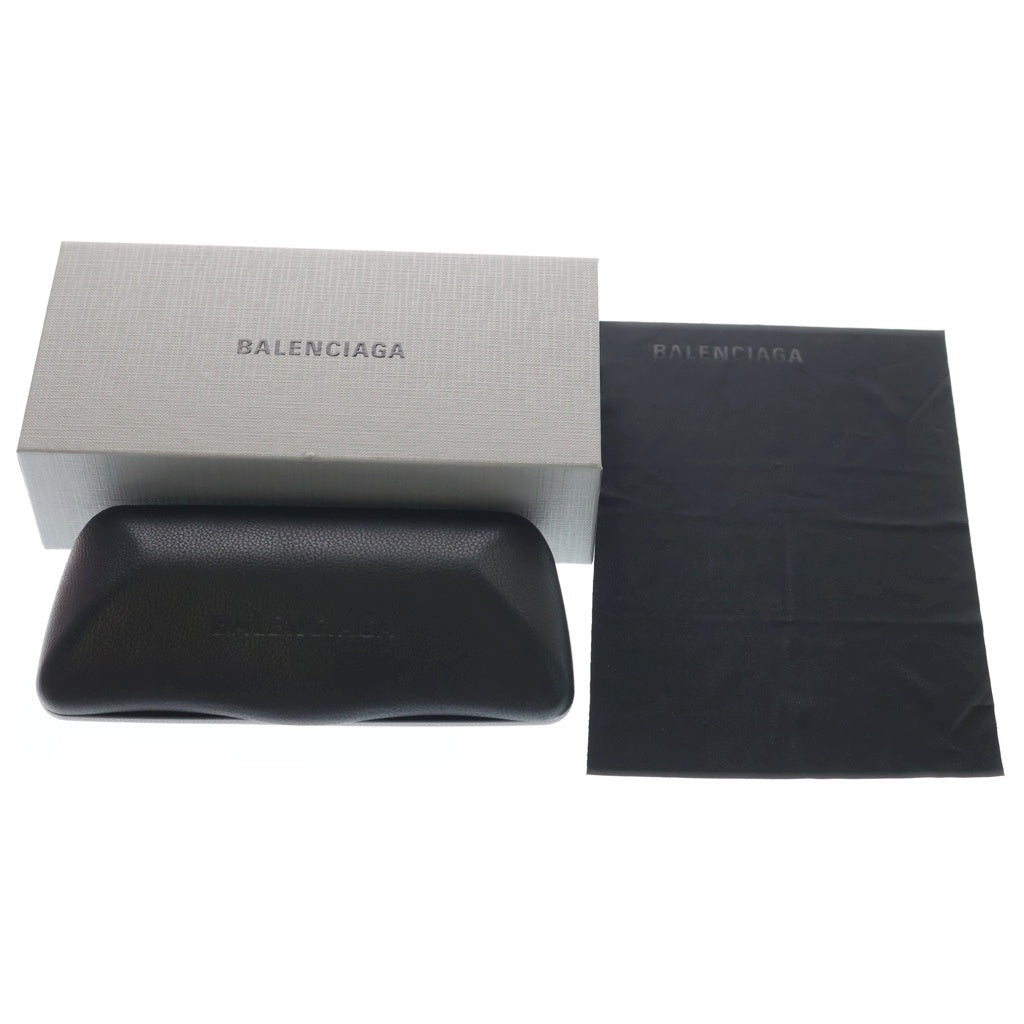 BALENCIAGA(バレンシアガ) Invisible Rectangle サングラス メガネ BB0316S シルバー クリア