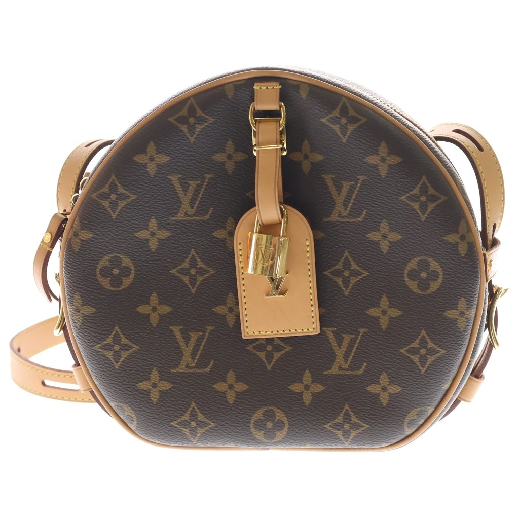 LOUIS VUITTON(ルイヴィトン) モノグラム ボワット シャポー スープル モノグラム PVC レザー ショルダーバッグ ブラウン M52294 レディース