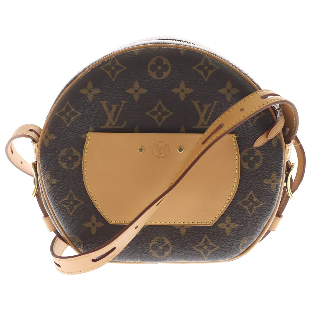LOUIS VUITTON(ルイヴィトン) モノグラム ボワット シャポー スープル モノグラム PVC レザー ショルダーバッグ ブラウン M52294 レディース