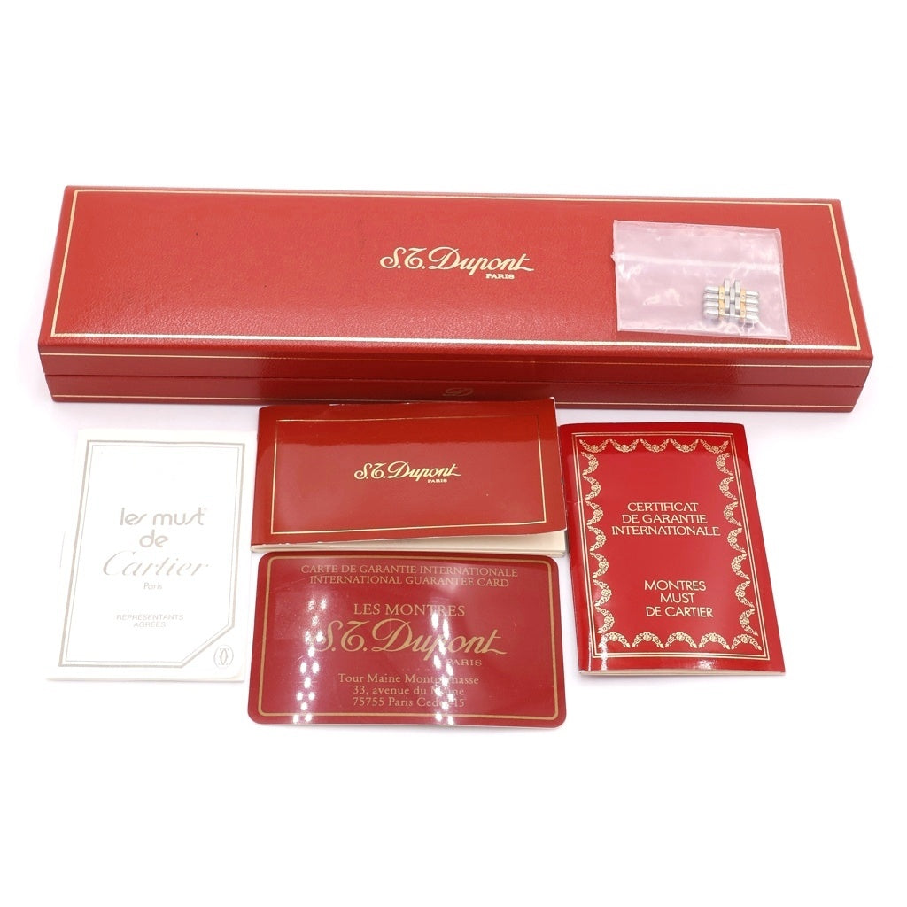 Cartier(カルティエ) マスト 21 ヴァンティアン コンビ クォーツ ウォッチ 腕時計 シルバー/ゴールド W10072F4