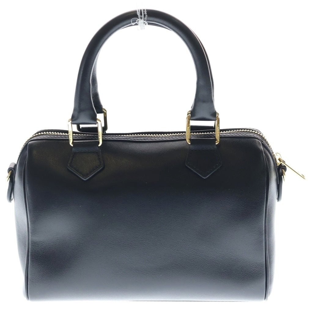 CELINE(セリーヌ) トリオンフ ショルダーバッグ ハンドバッグ 2WAYバッグ ブラック レザー ゴールド金具 レディース
