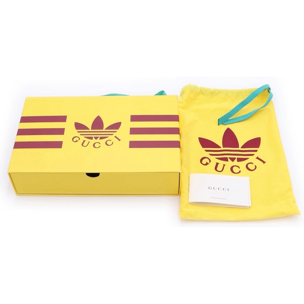 GUCCI(グッチ) ×Adidas チェーンショルダーバッグ チェーンウォレット ポシェット レッド/ホワイト レザー 6218932 レディース
