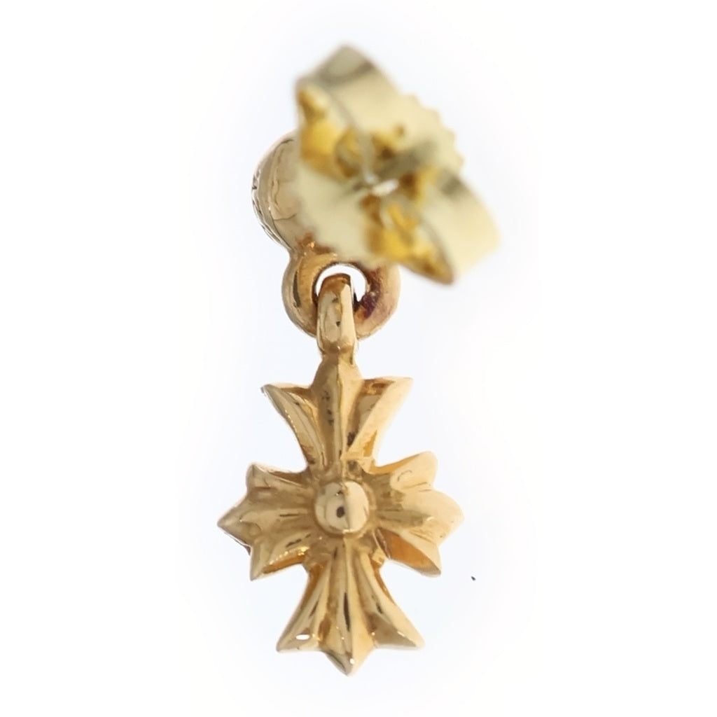 CHROME HEARTS(クロムハーツ) 22K TNY E CH PLS タイニーE ドロップピアス ゴールド レディース