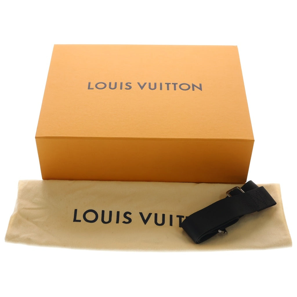 LOUIS VUITTON(ルイヴィトン) モノグラム エクリプス バムバッグ PVC レザー ウエストバッグ ボディバッグ M42906 ICタイプ ブラック