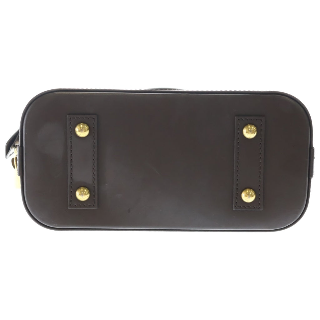 LOUIS VUITTON(ルイヴィトン) ダミエ アルマBB 2WAYバッグ ハンドバッグ ショルダーバッグ ブラウン レザー×PVC N41221 ゴールド金具 レディース